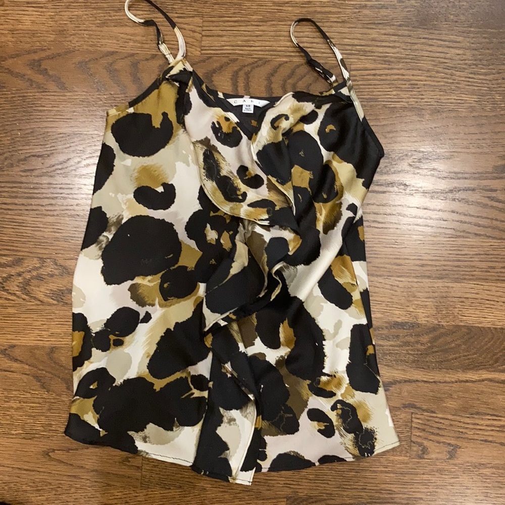 Cami polyester leopard